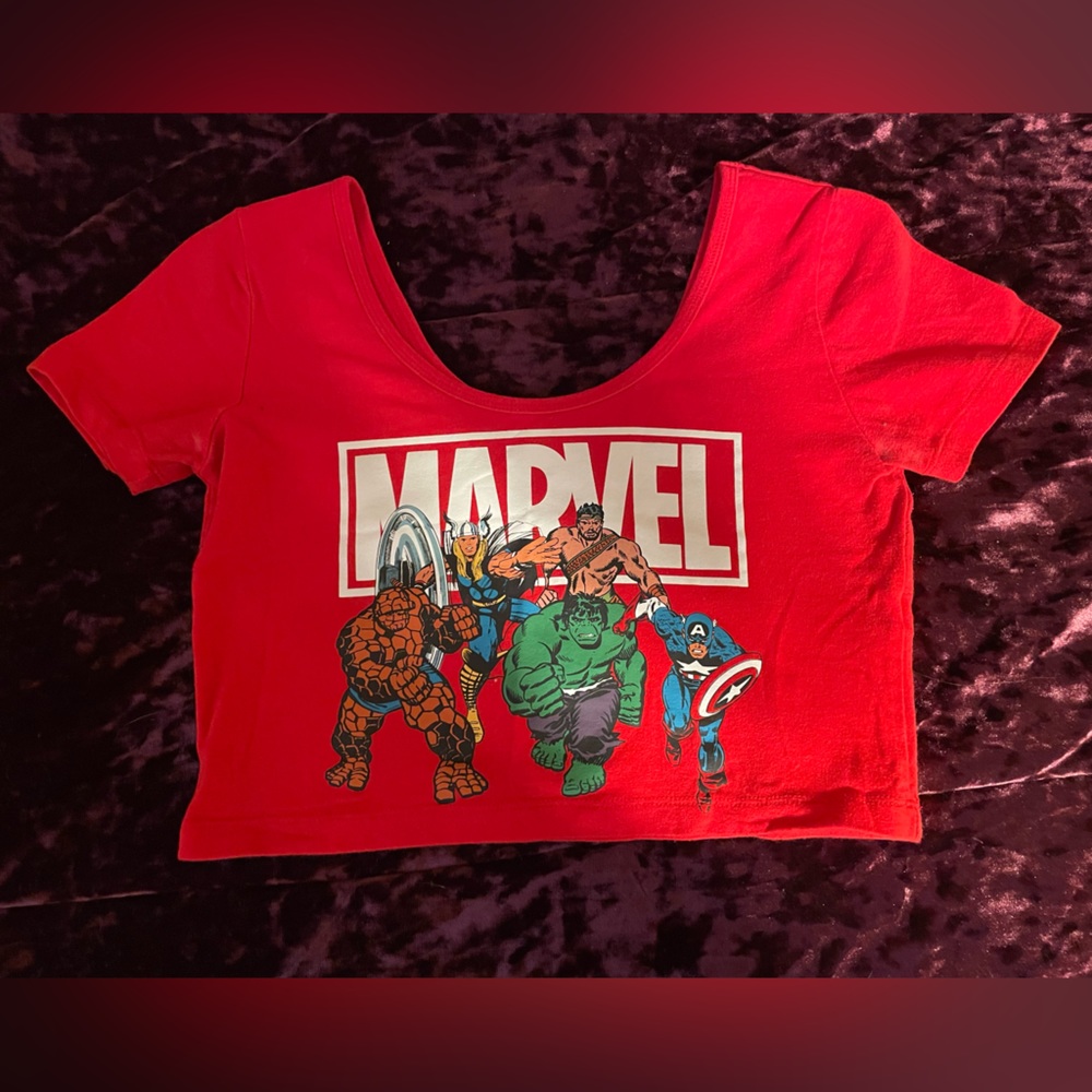 Marvel crop top